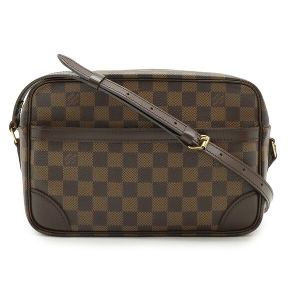 LOUIS VUITTON Brown Damier Shoulder Bag - Picture 1 of 9
